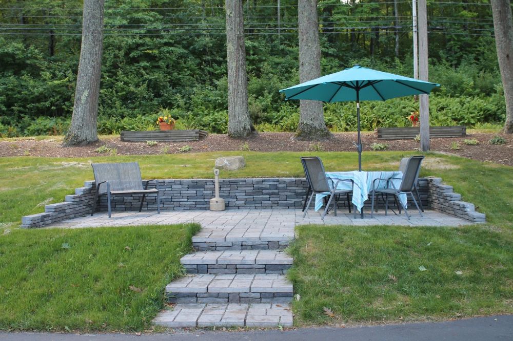 New Stone Patio 