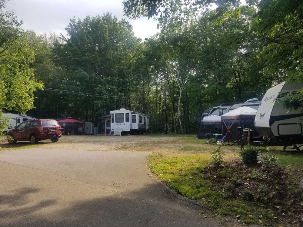 seasonal camping area