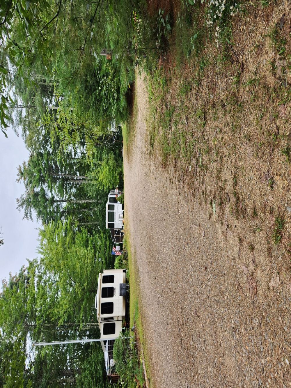 a seasonal section in the campground
