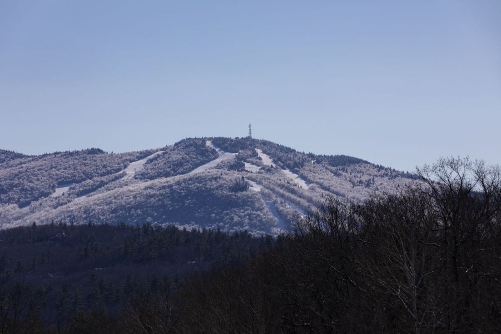 Winter view of Mount Sunapee