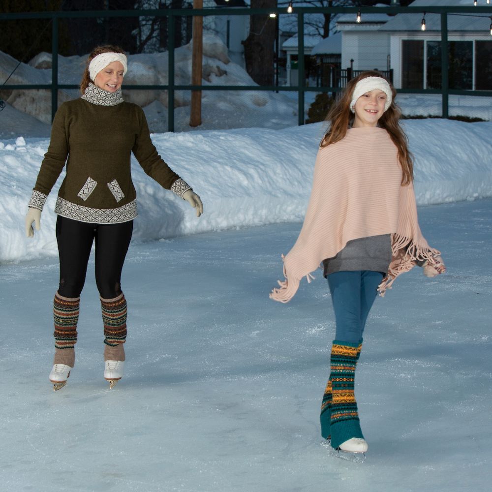 Outdoor Winter Skating Rink
