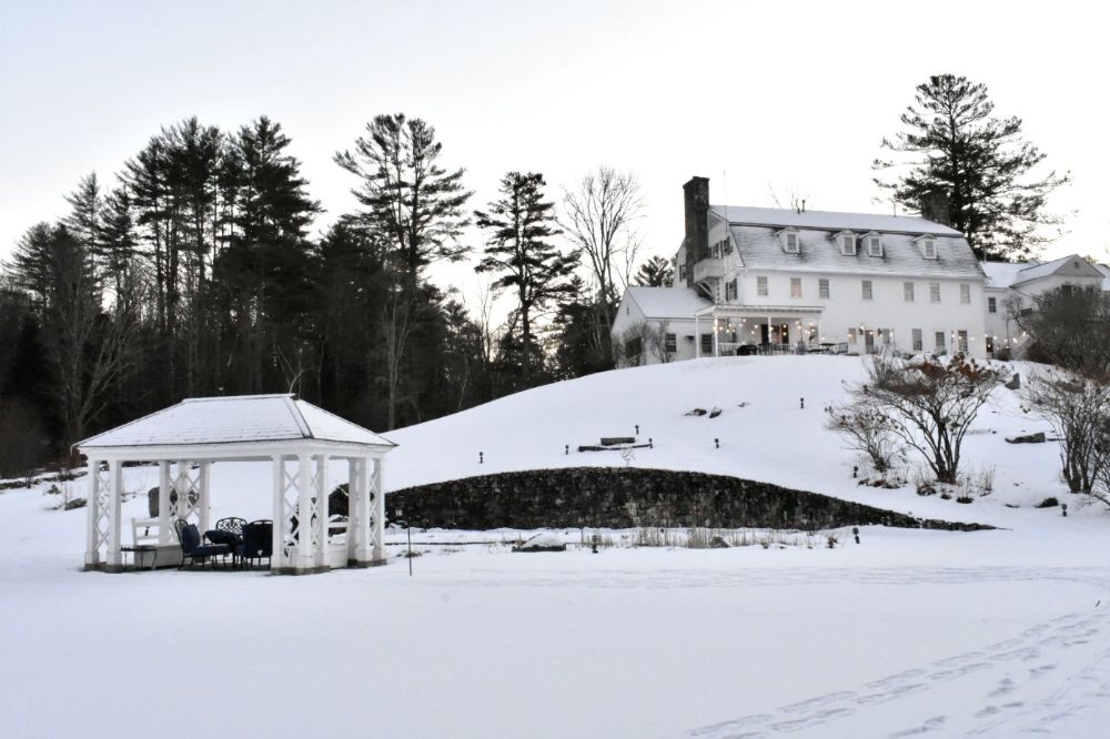 The Adair sits on 182 acres that always look picturesque in fresh snowfall. 