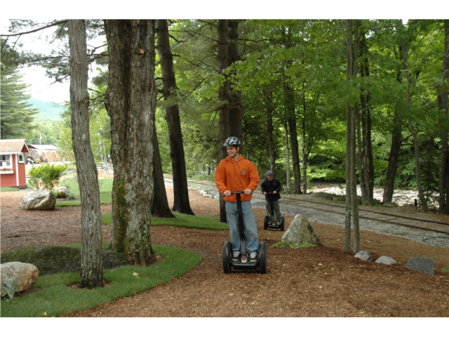 Learn how to glide on a Segway