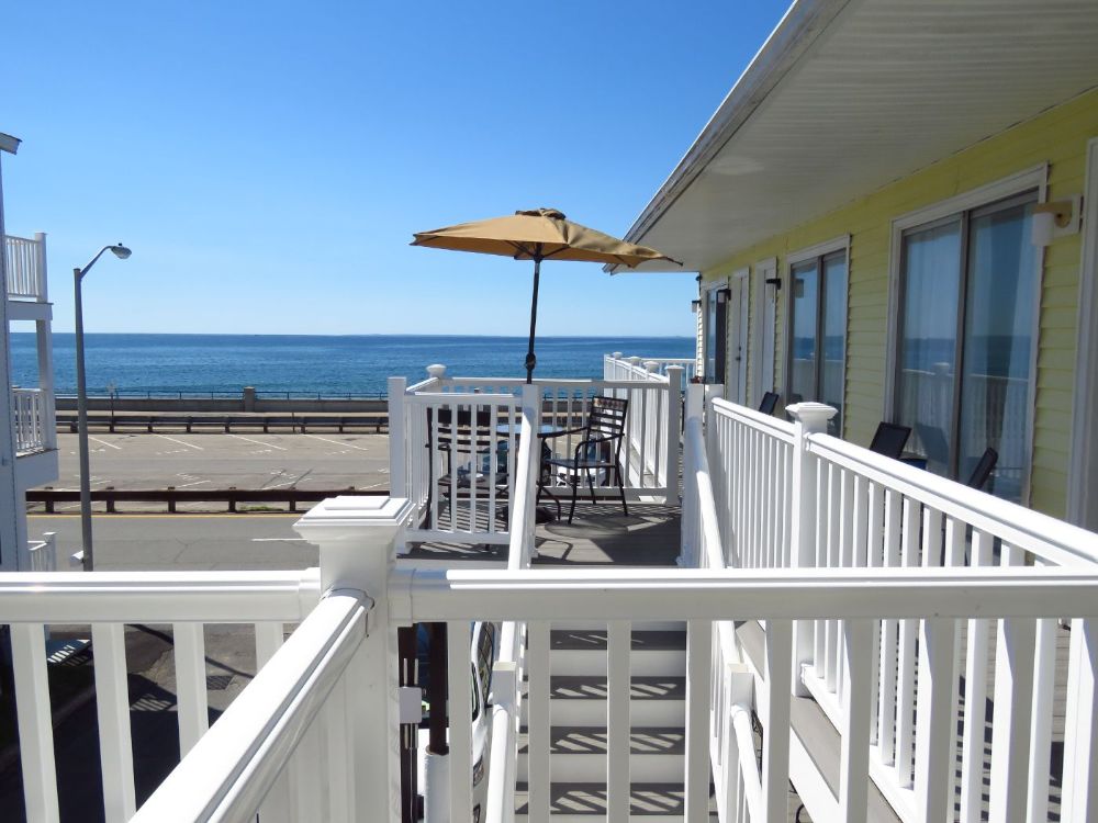 A view of the top deck.