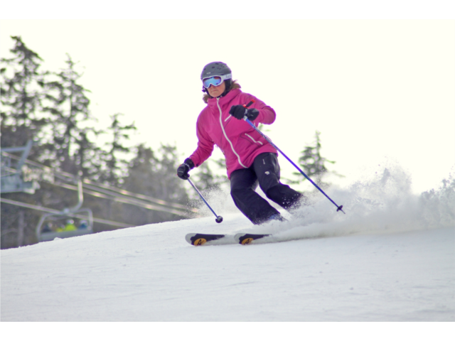 Attitash Mountain offers 67 trails and 11 lifts across its two, connected mountain peaks.