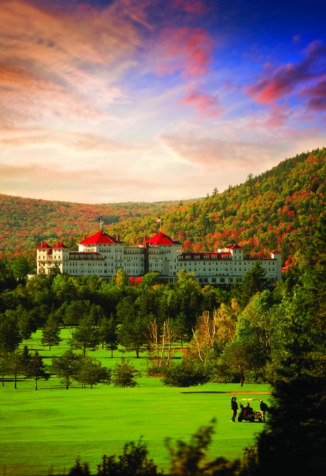 Mother Nature's fall tapestry provides a picture-perfect backdrop