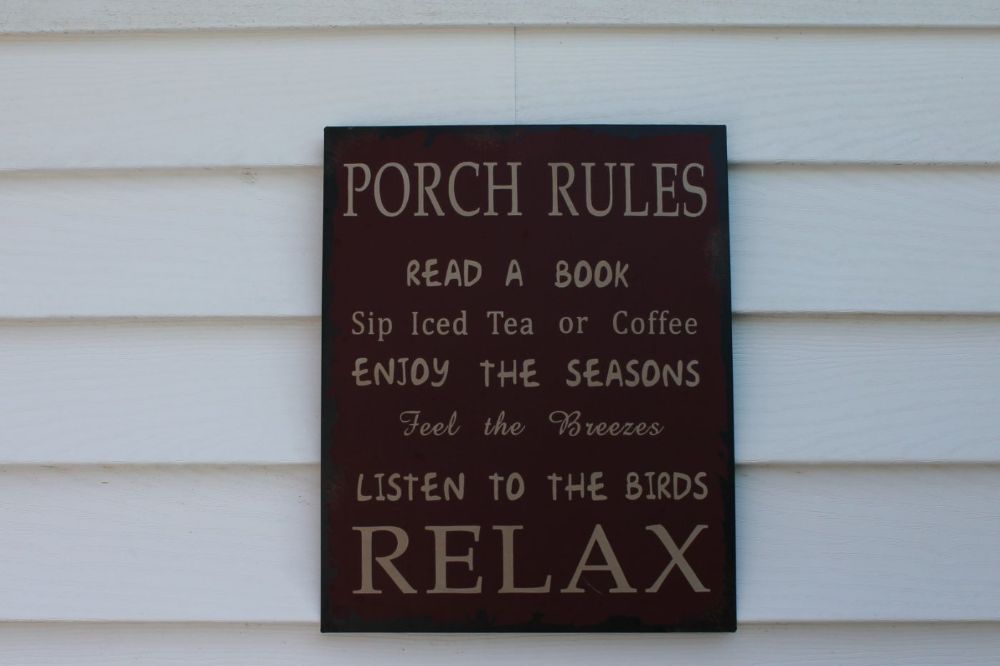 Porch Sign