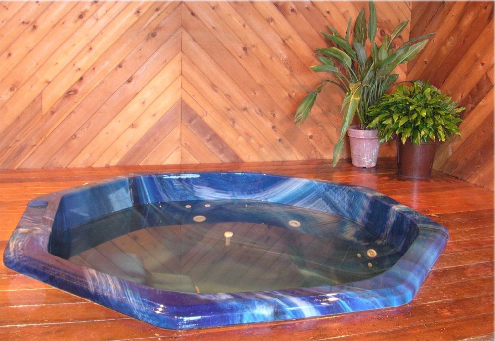 Indoor Hot Tub during winter season