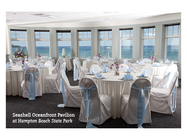 Seashell Oceanfront Pavilion at Hampton Beach State Park: