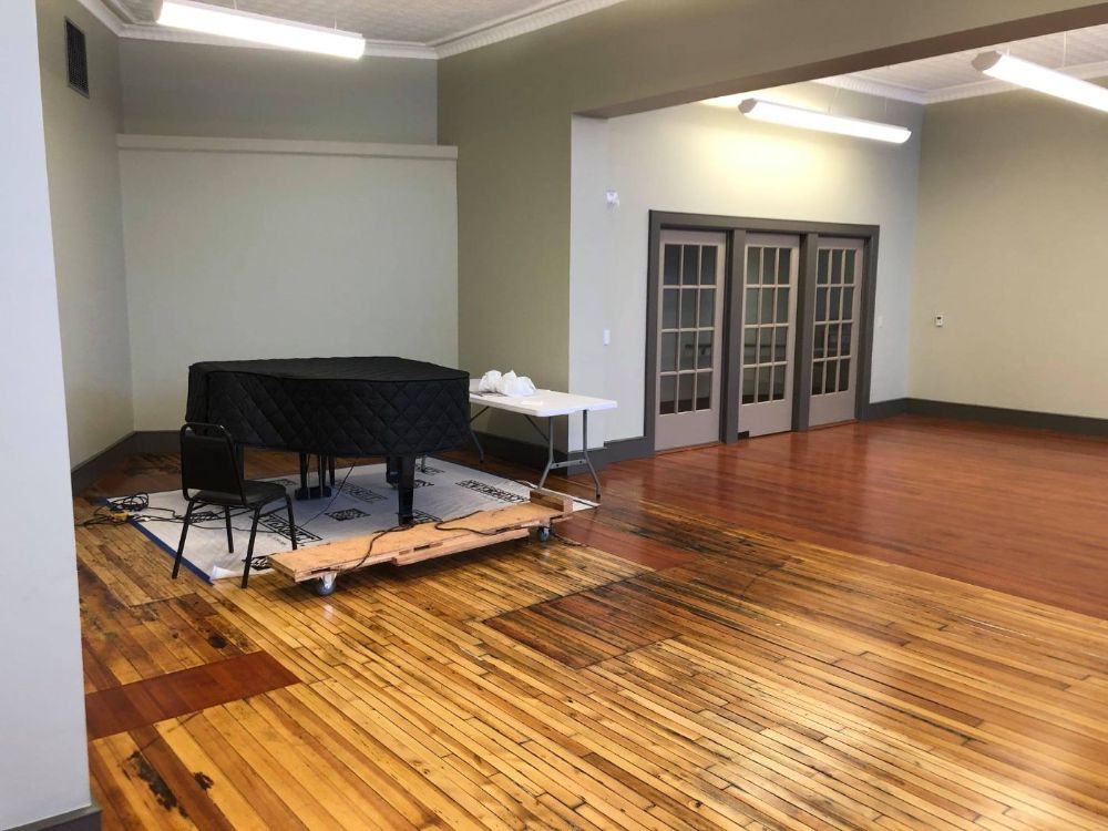 Canal Street Space that can be rented. 