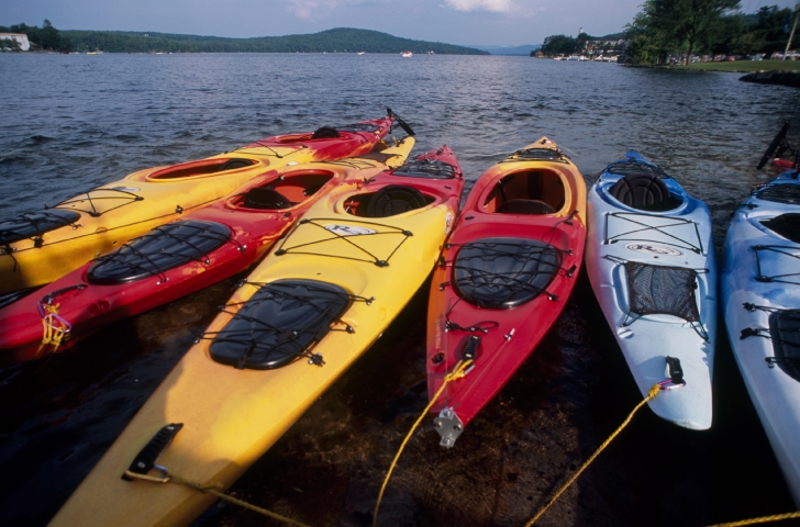 Grab a kayak and explore Lake Winnipesaukee
