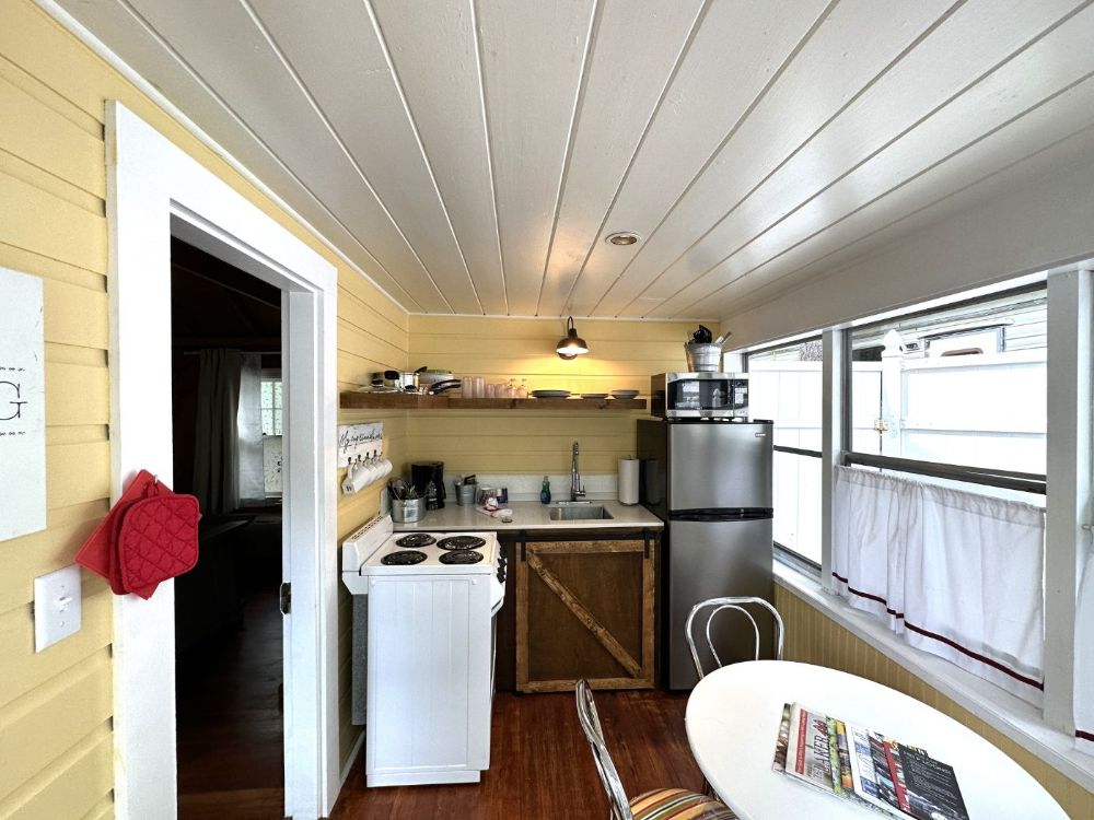 Our Cottages have kitchenettes