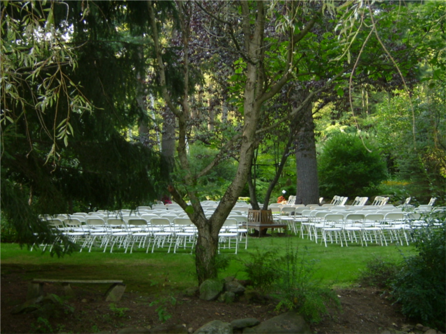 Willow Lawn set for 200 guests