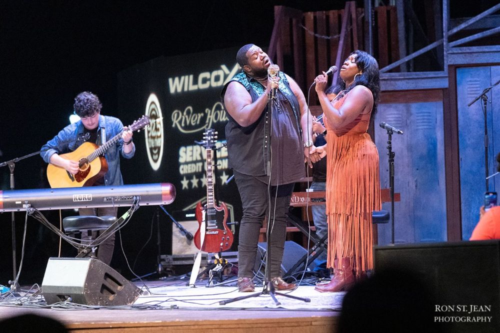 The War & Treaty play the Wilcox Main Stage in the 2022 River House Restaurant Concert Series. Photo Credit: Ron St. Jean