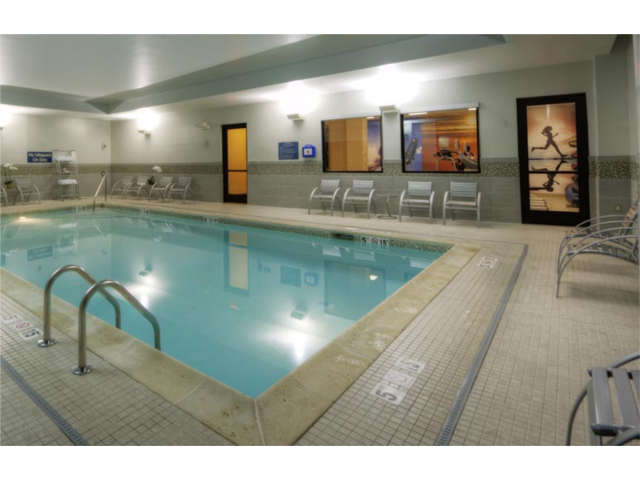 Stay refreshed by enjoying our indoor saltwater pool.