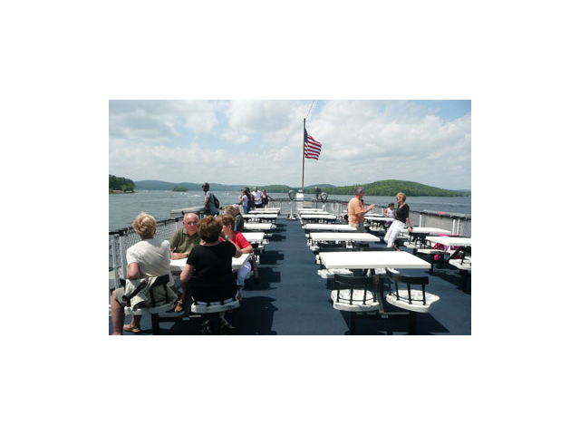 Aboard the M/S Mount Washington