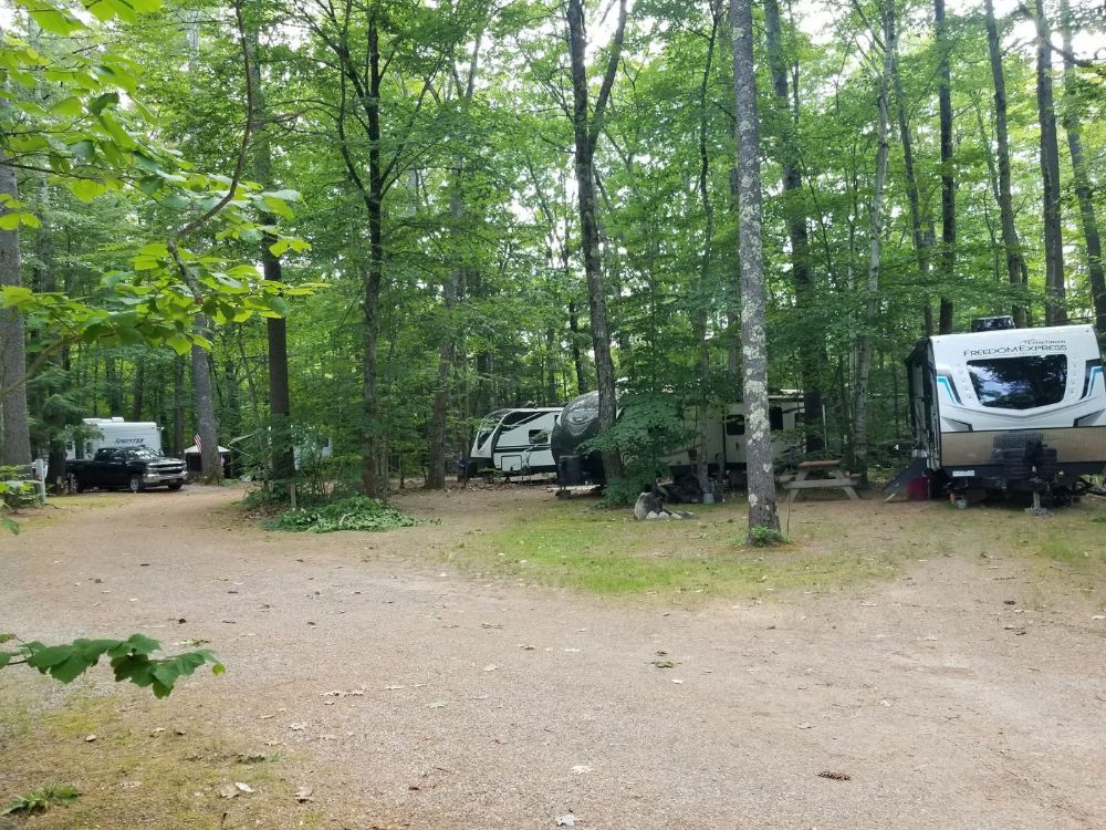 a seasonal section in the campground