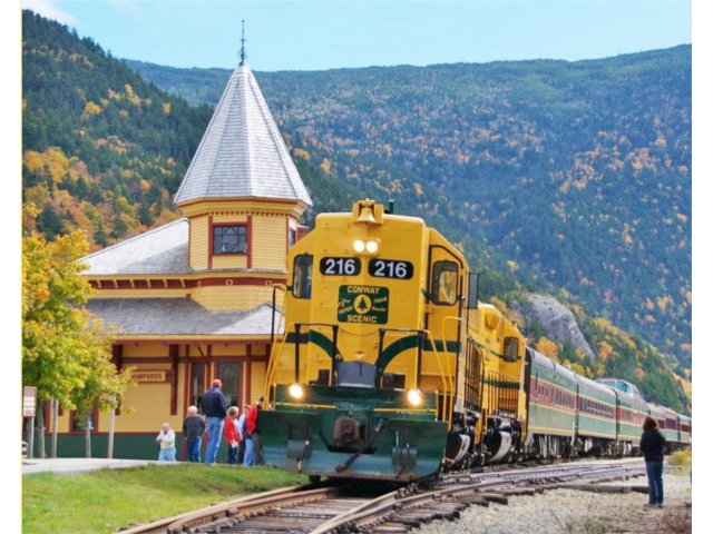 The Notch Train at Crawford Station.
