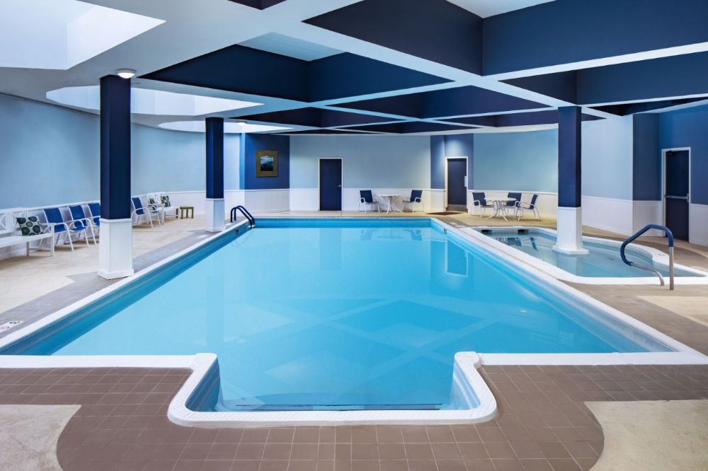Fitness Center with Indoor Pool and Jacuzzi