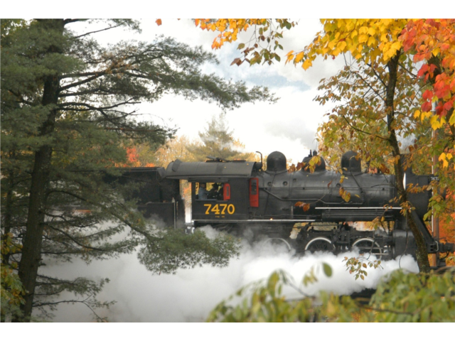 Our 1921 Steam Locomotive #7470.
