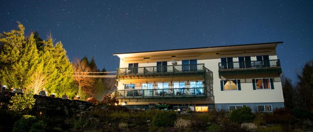 Coppertoppe night sky