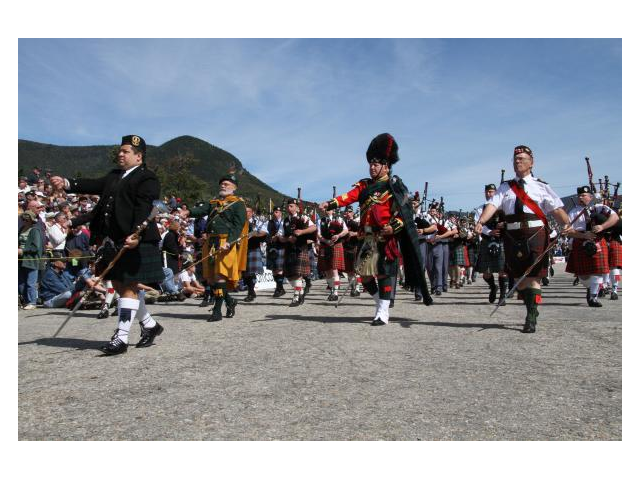 Enjoy the pageantry of the pipes & drums!