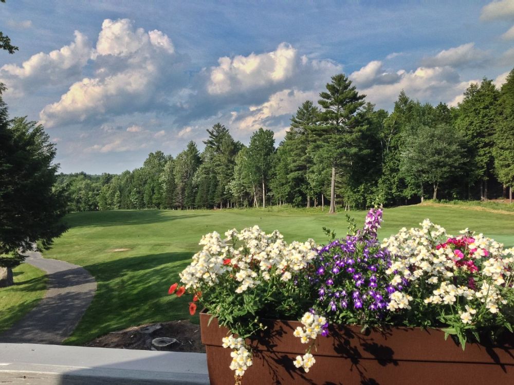 EGL's 18th hole from the deck