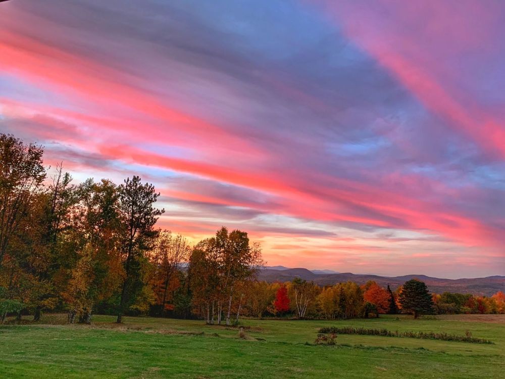 Sunset at Top of the Ridge Farm Bed & Breakfast