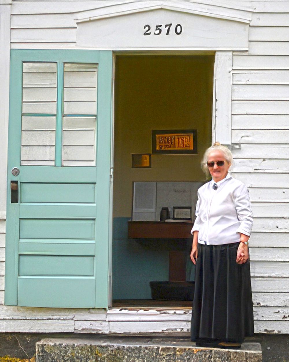 Teacher is waiting for you  and your family to visit our District #5 One-Room Schoolhouse.