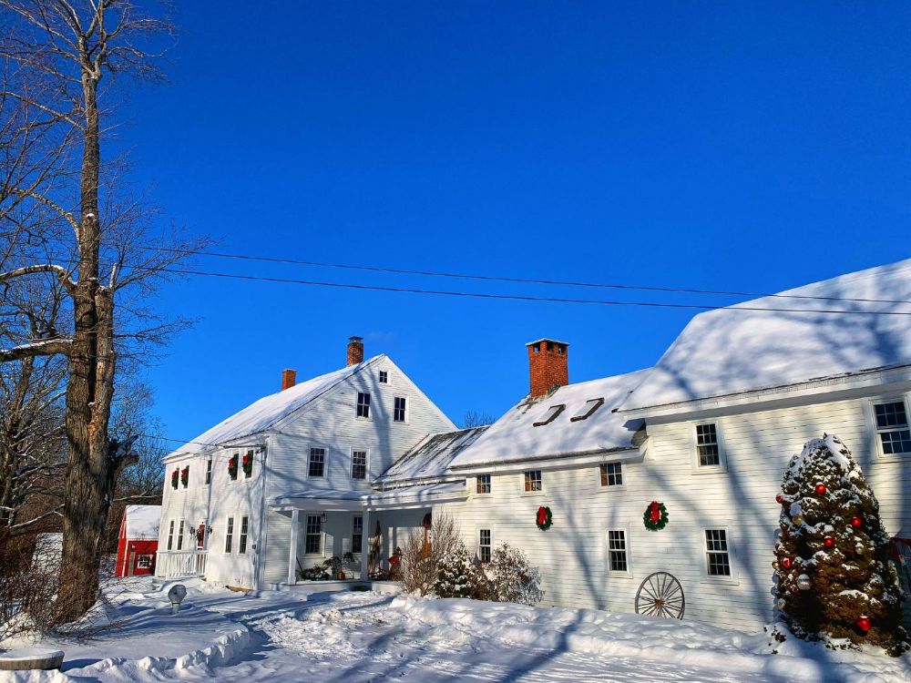 Winter wonderland at Top of the Ridge Farm Bed & Breakfast