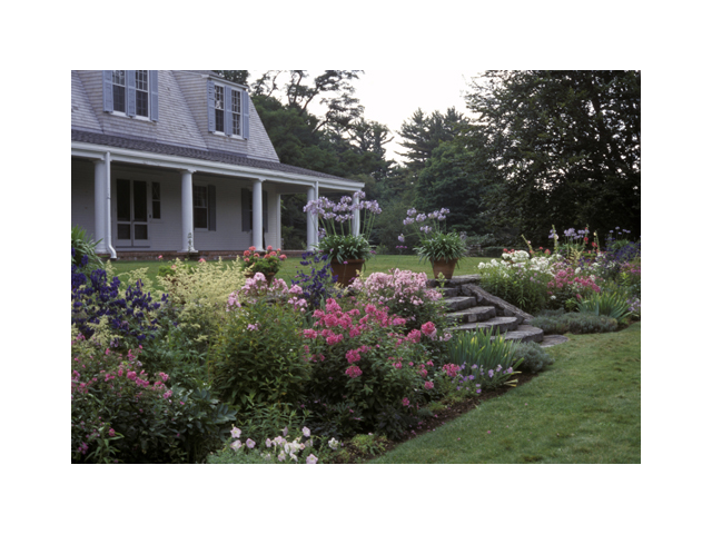 Fells Veranda and 130-long Perennial Border