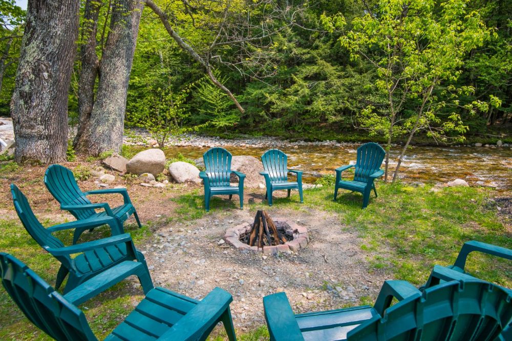 Three Campfire Rings Onsite