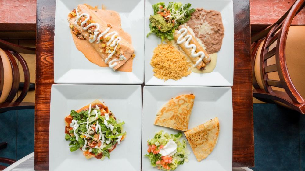 Chipotle Burrito, Chimichangas, Enchiladas Supremas, Quesadilla Supreme