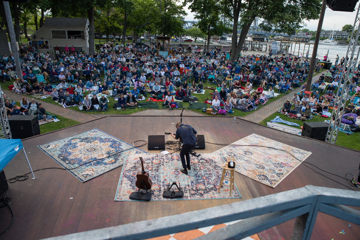 Josh Ritter opens the 2022 Summer Season and the River House Restaurant Concert Series. Photo Credit: LJ Elitharp