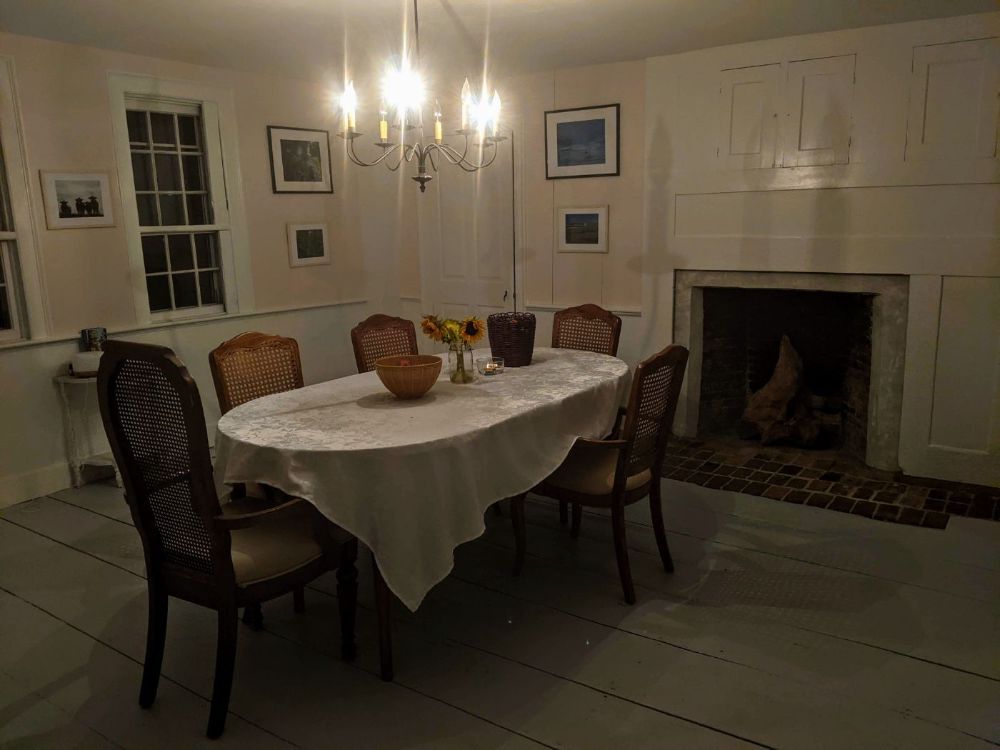 The dining room