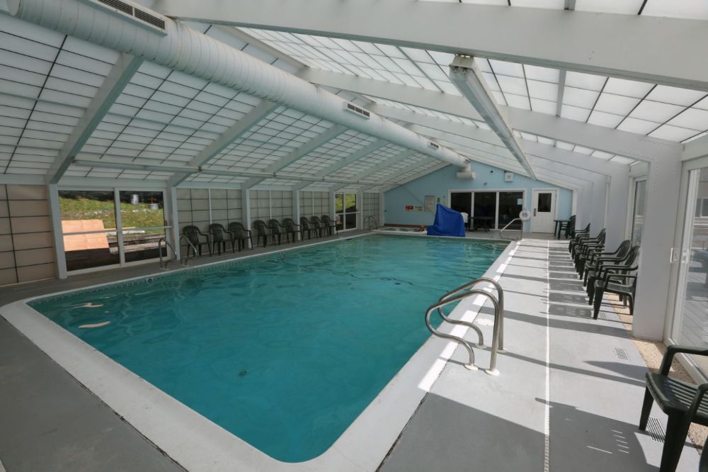 Indoor pool open year round