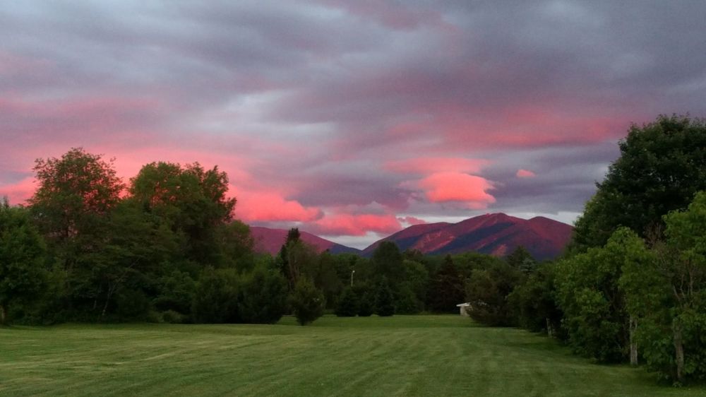 Purple Mountain Majesty from the Gale River Motel