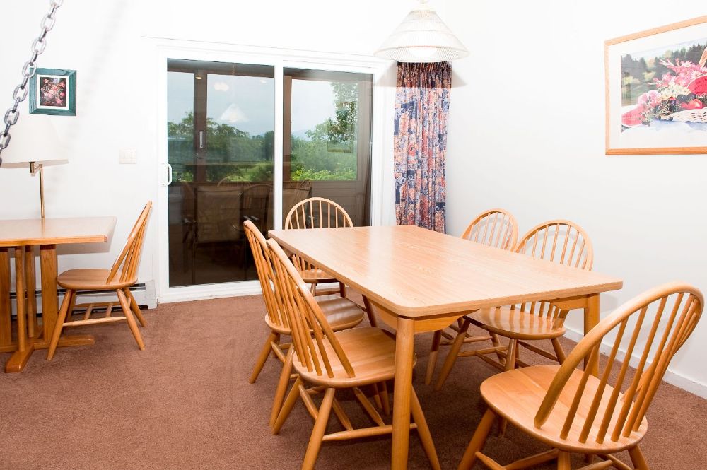 Plenty of room for living/dining