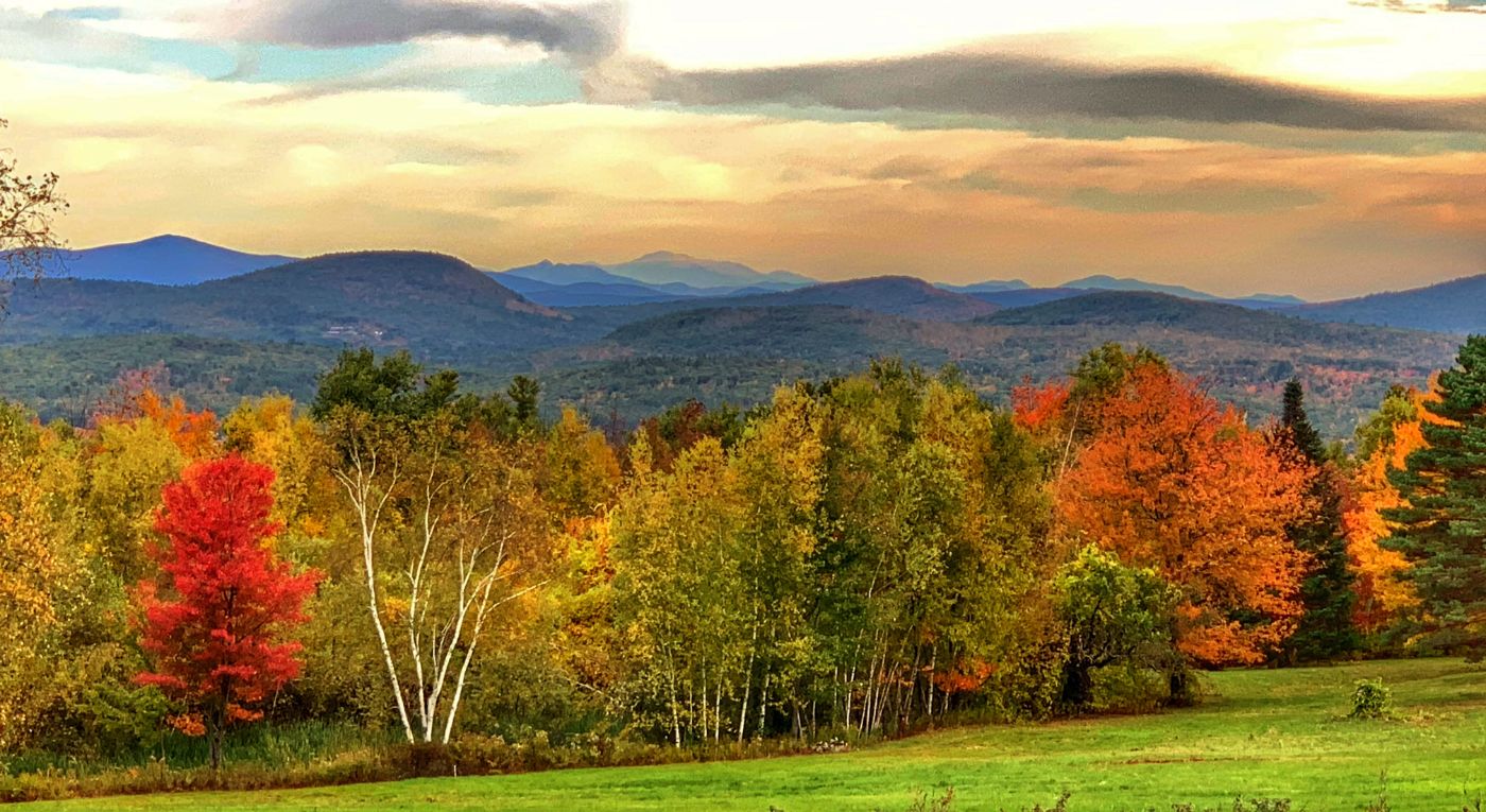 Fall foliage at Top of the Ridge Farm Bed & Breakfast