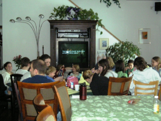 Retreat group video at Coppertoppe Inn, Newfound Lake, NH