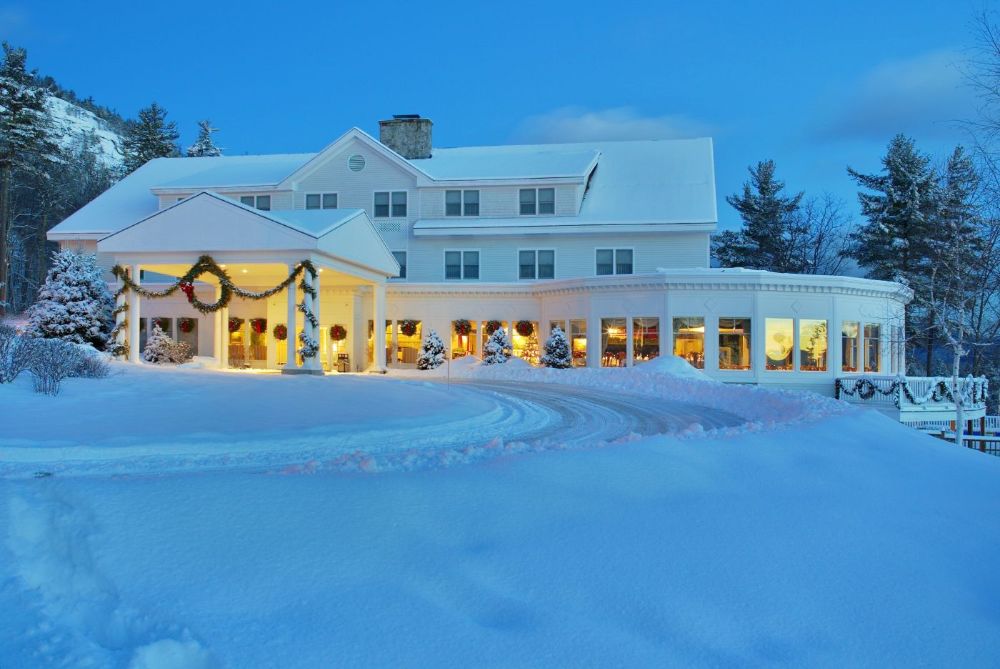 White Mountain Hotel in Winter