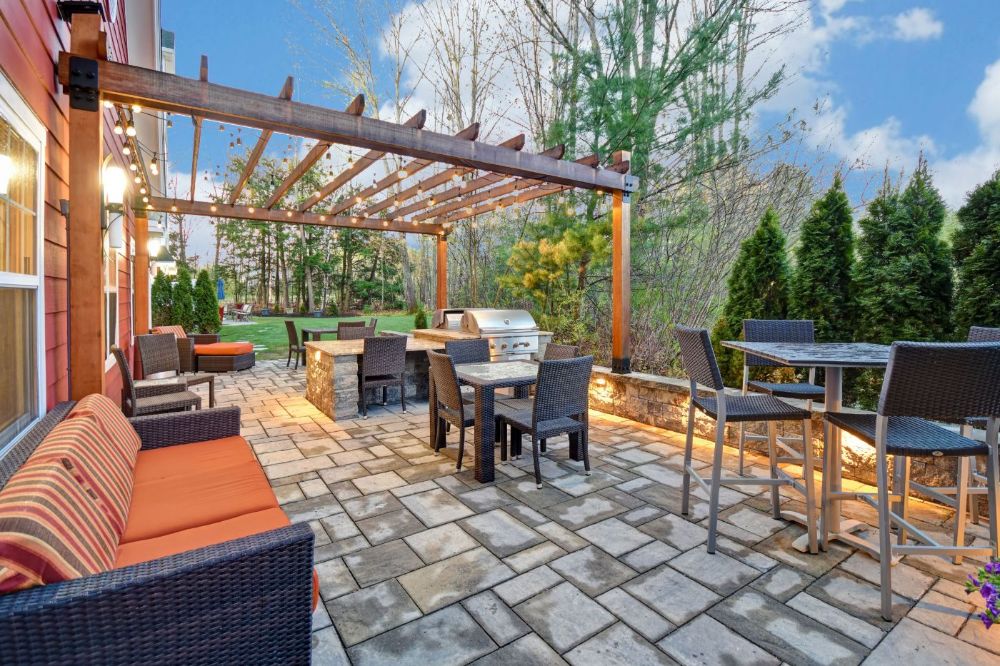 Back Patio Lounge Area