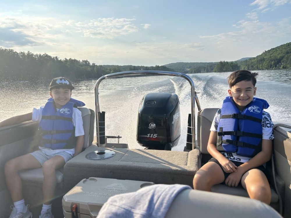 The boat ride is fun too!