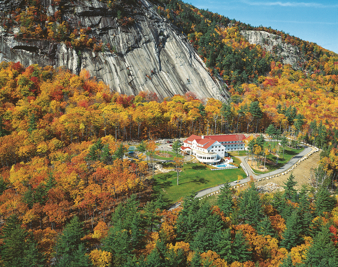 White Mountain Hotel in Fall