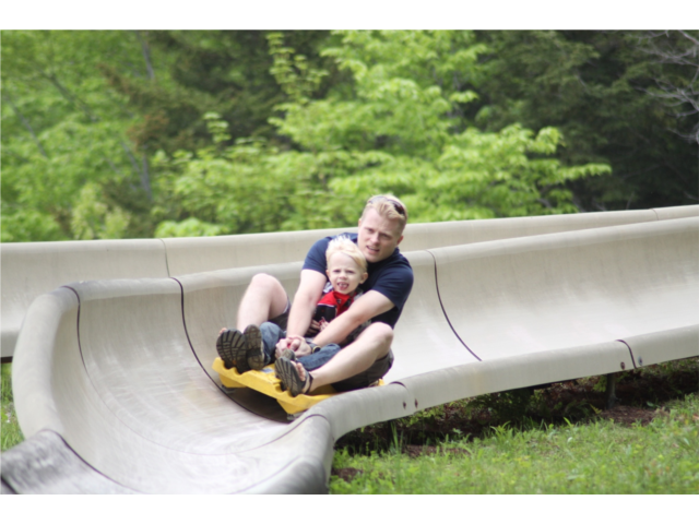 The original alpine slides at Attitash are North America's longest.