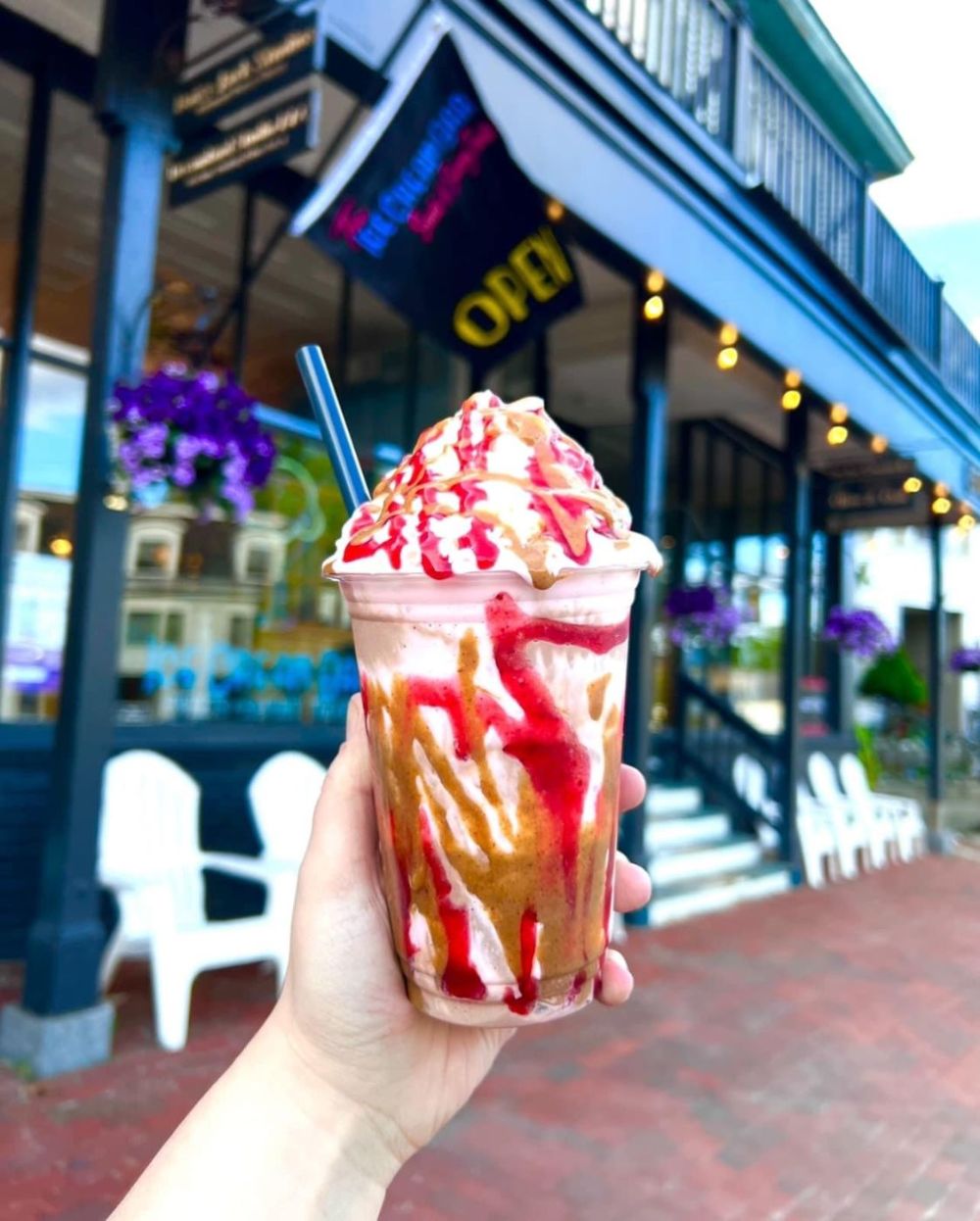 Peanut Butter Jelly Time Shake