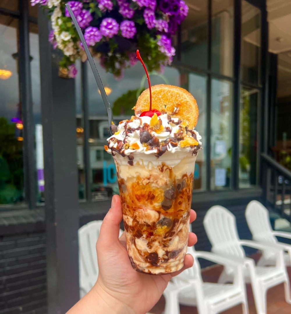 Candied Orange Sundae 🍊 