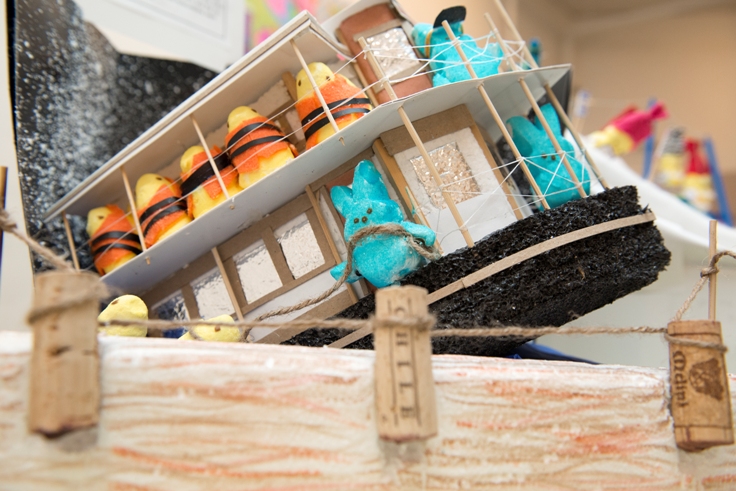 Peeps Diorama Contest at the Library Arts Center