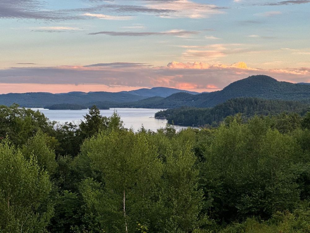VIEWS at Big Bear Log Home Vacation Rental at Newfound Lake