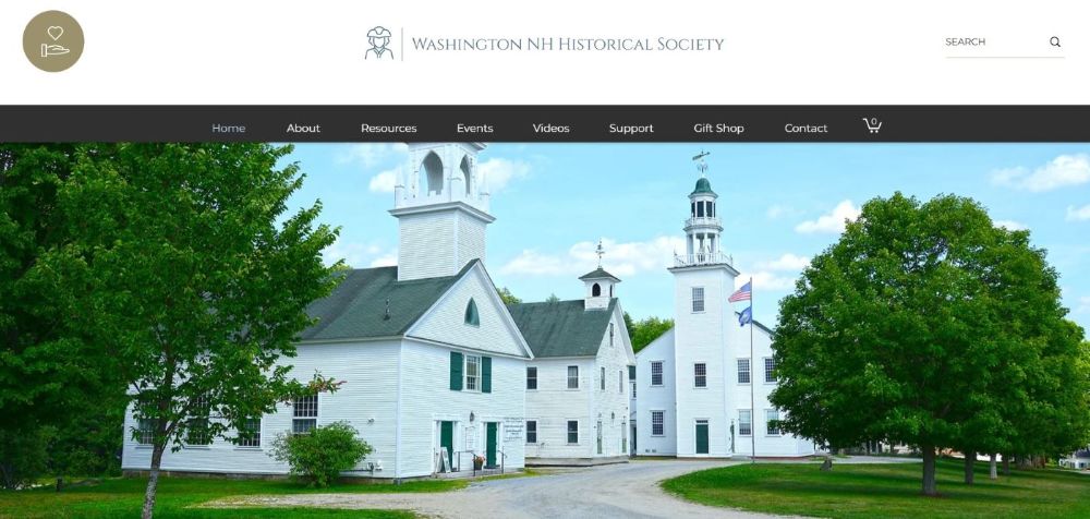 Even though our 3 buildings are only open Saturdays July through Labor Day, the Washington NH Historical Society remains available to you in different ways all year round. We hold meeting on the second Monday of each month (except December). May through October meetings are "in person." November, and January through April meetings are via ZOOM. Details for all Events can be found at WNHHS.Org/Events. Check out our website at WNHHS.Org to find out much more about  us and our wonderful town!